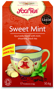 Yogitea Sweet Mint snack tea s čajem Assam BIO 17n