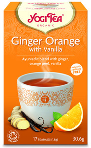 Yogitea Ginger-Orange-Vanilla zázvorový BIO 17 n.s