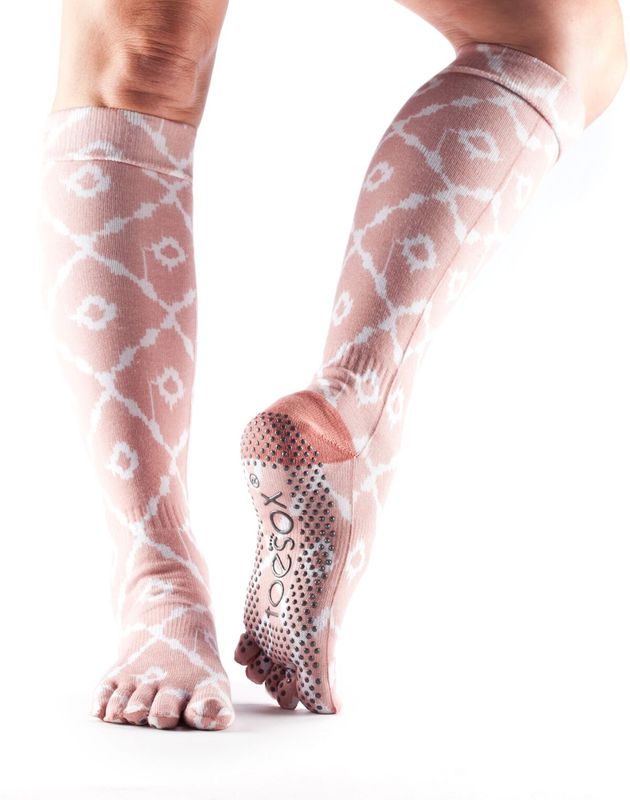 Ponožky ToeSox Scrunch Knee S Shine 1