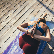 Podložka na jógu Yoga Design Lab - Serenity Travel 1,0mm 2