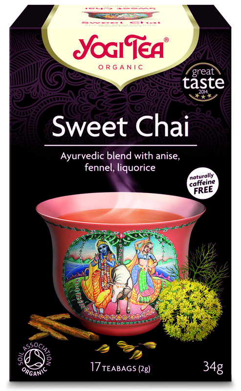 Yogitea Sweet Chai BIO 17 nál.sáčků (sladký chai) 1