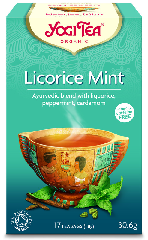 Yogitea Licorice-Mint lékořice s mátou BIO 17 nál. Yogitea Licorice-Mint lékořice s mátou BIO 17 nál. 1